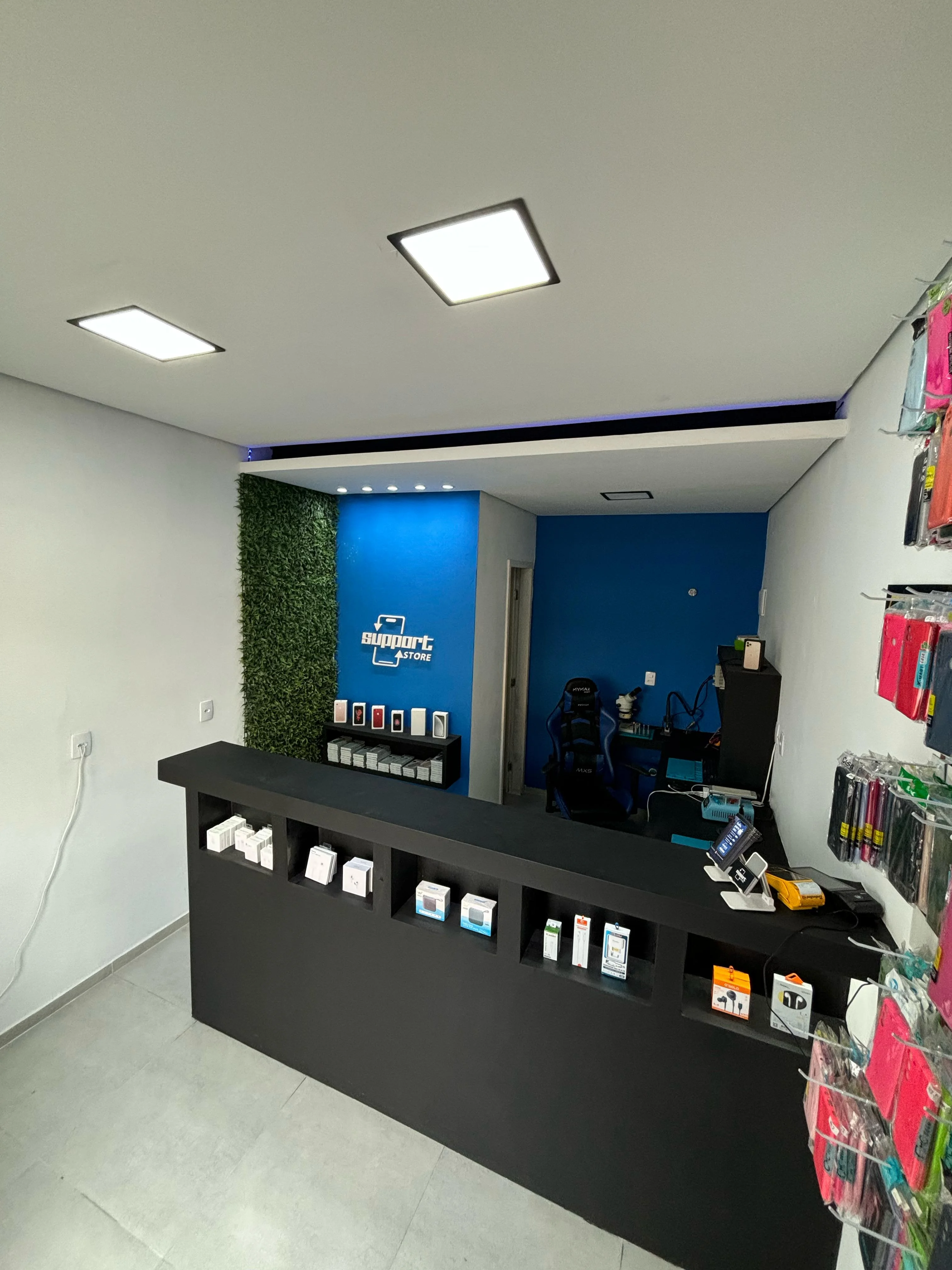 Fachada da Support Store assistência técnica especializada em São José - SC